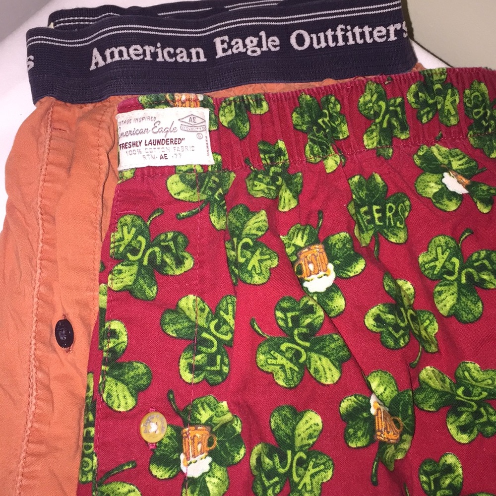 NEW A.Eagle Men’s Boxer Bundle 2 Pairs